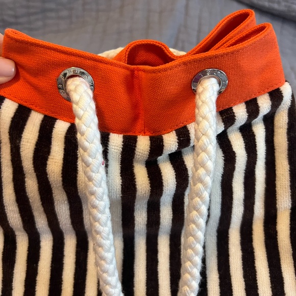 Henri Bendel Terrycloth Drawstring Duffle main image 9
